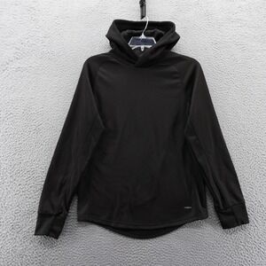 Motion Mens Small Hoodie Pullover Sweatshirt Black Onyx Athletic NEW